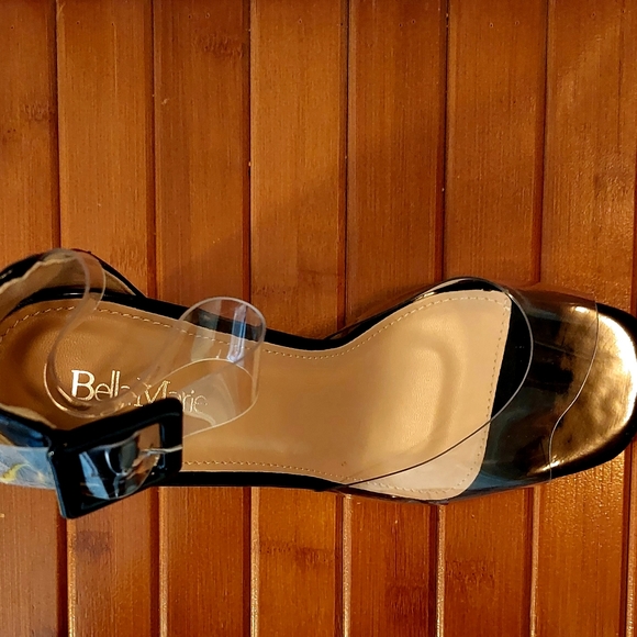 NEW CHUNKY TRANSPARENT HEEL size 9 - Picture 9 of 9